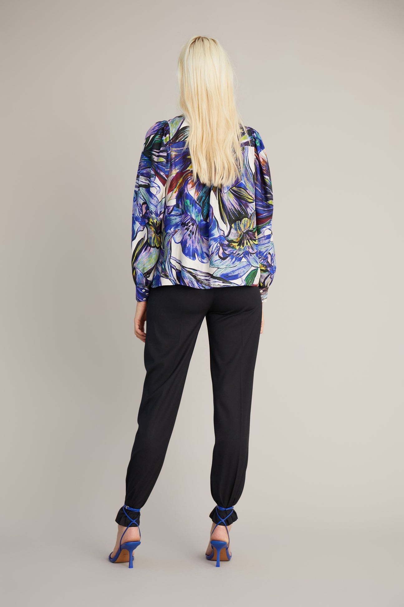 Munthe Durham Silke Bluse - Blue