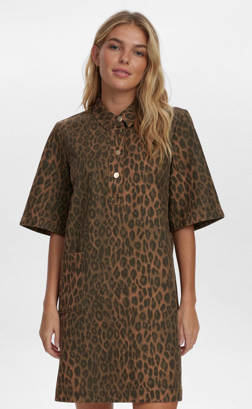 Nümph Kjole - Gamie - Tiger's Eye Online Hot Salg