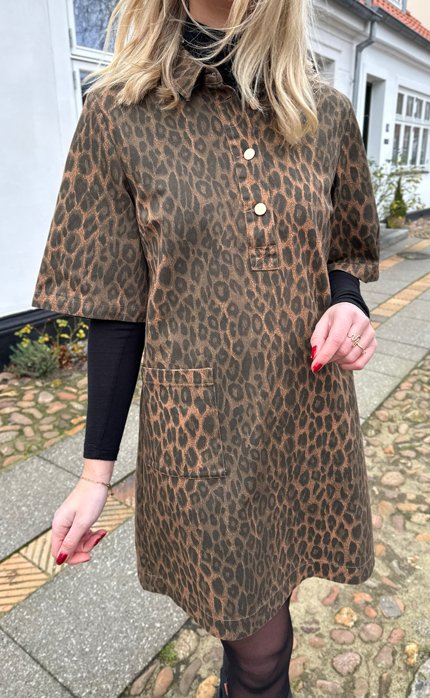 Nümph Kjole - Gamie - Tiger's Eye Online Hot Salg