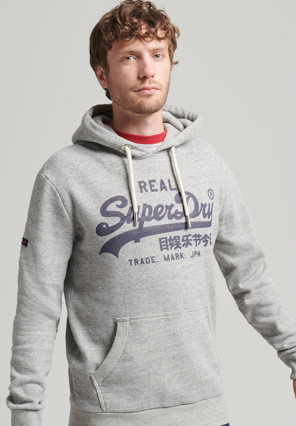 Superdry Organic Cotton Vintage Logo Hoodie Online Hot Salg