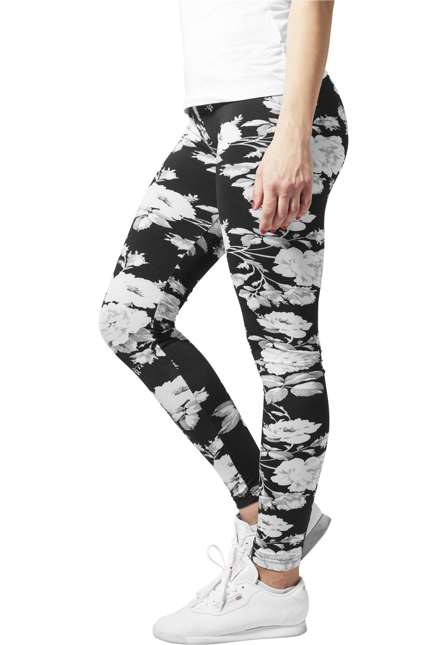Urban Classics Ladies Flower Leggings