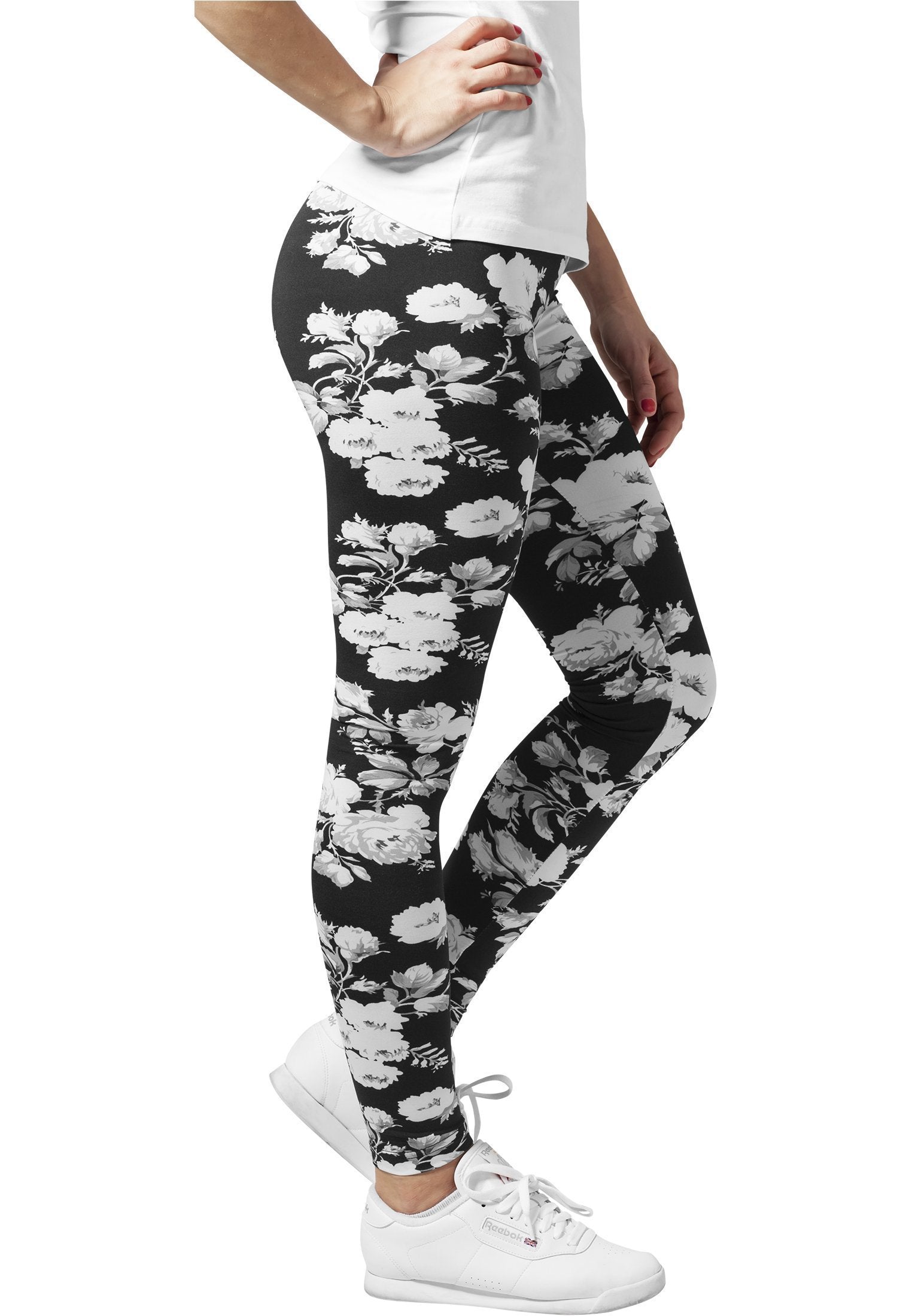 Urban Classics Ladies Flower Leggings