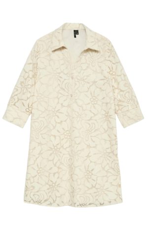 Vero Moda Kjole - Tedora - Birch Silver Mink Hot på udsalg