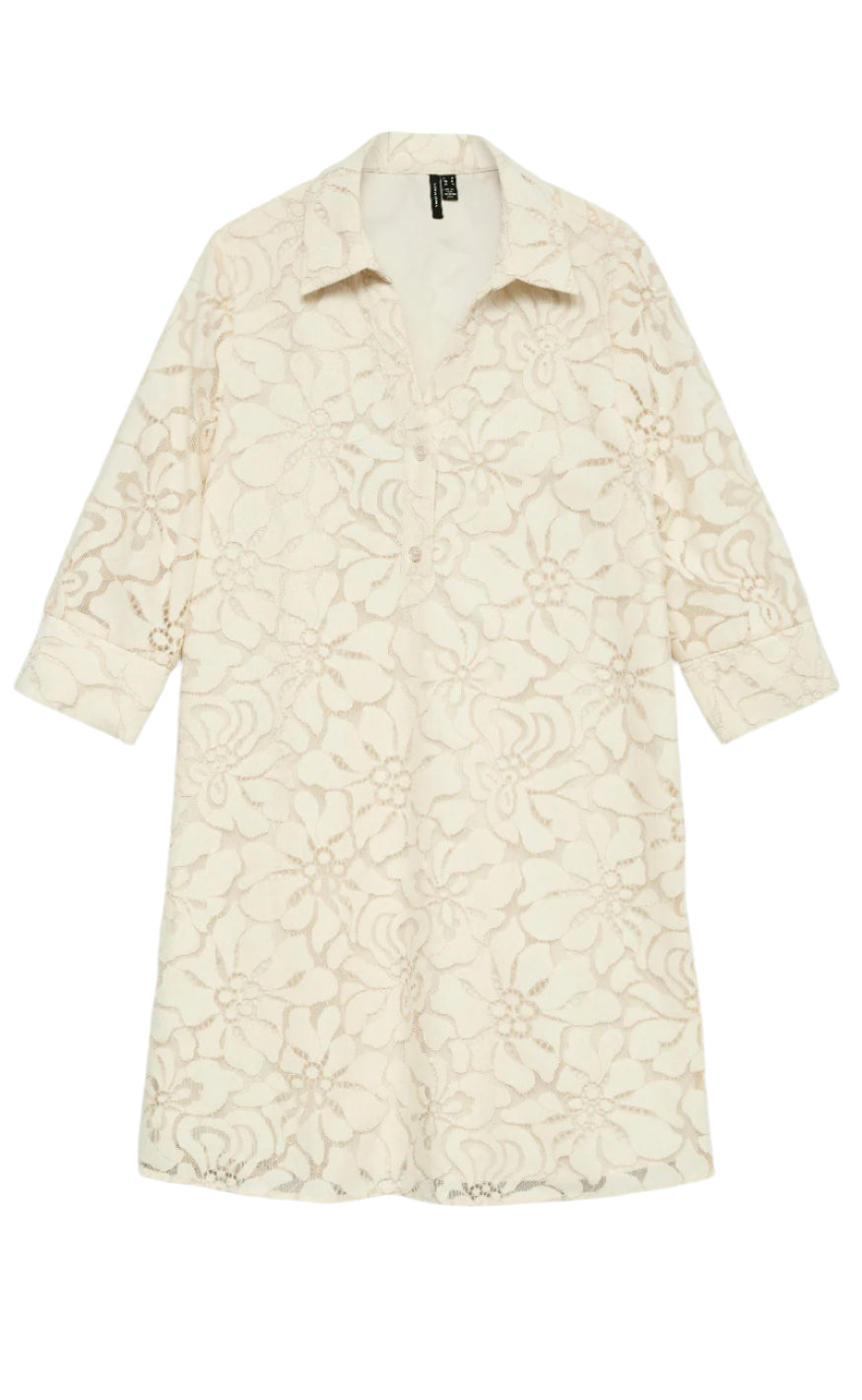 Vero Moda Kjole - Tedora - Birch Silver Mink Hot på udsalg