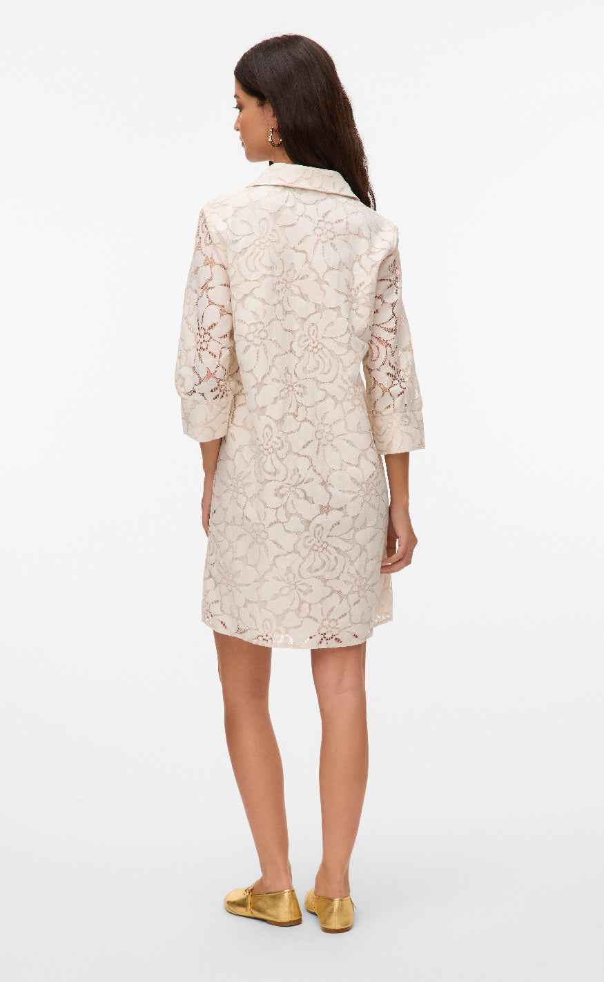 Vero Moda Kjole - Tedora - Birch Silver Mink Hot på udsalg