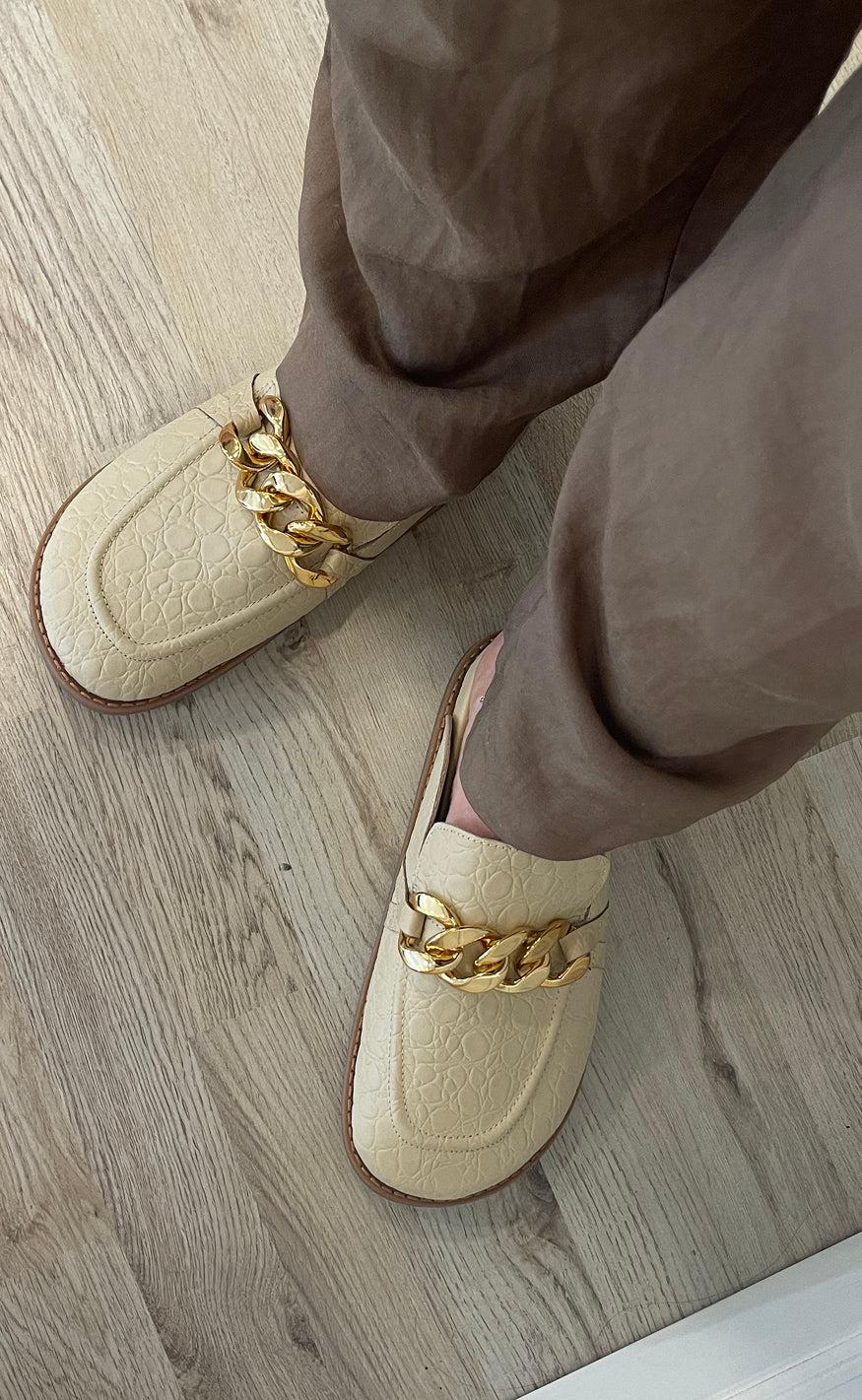 Copenhagen Shoes Loafers - Dollar Limited Edition - Beige