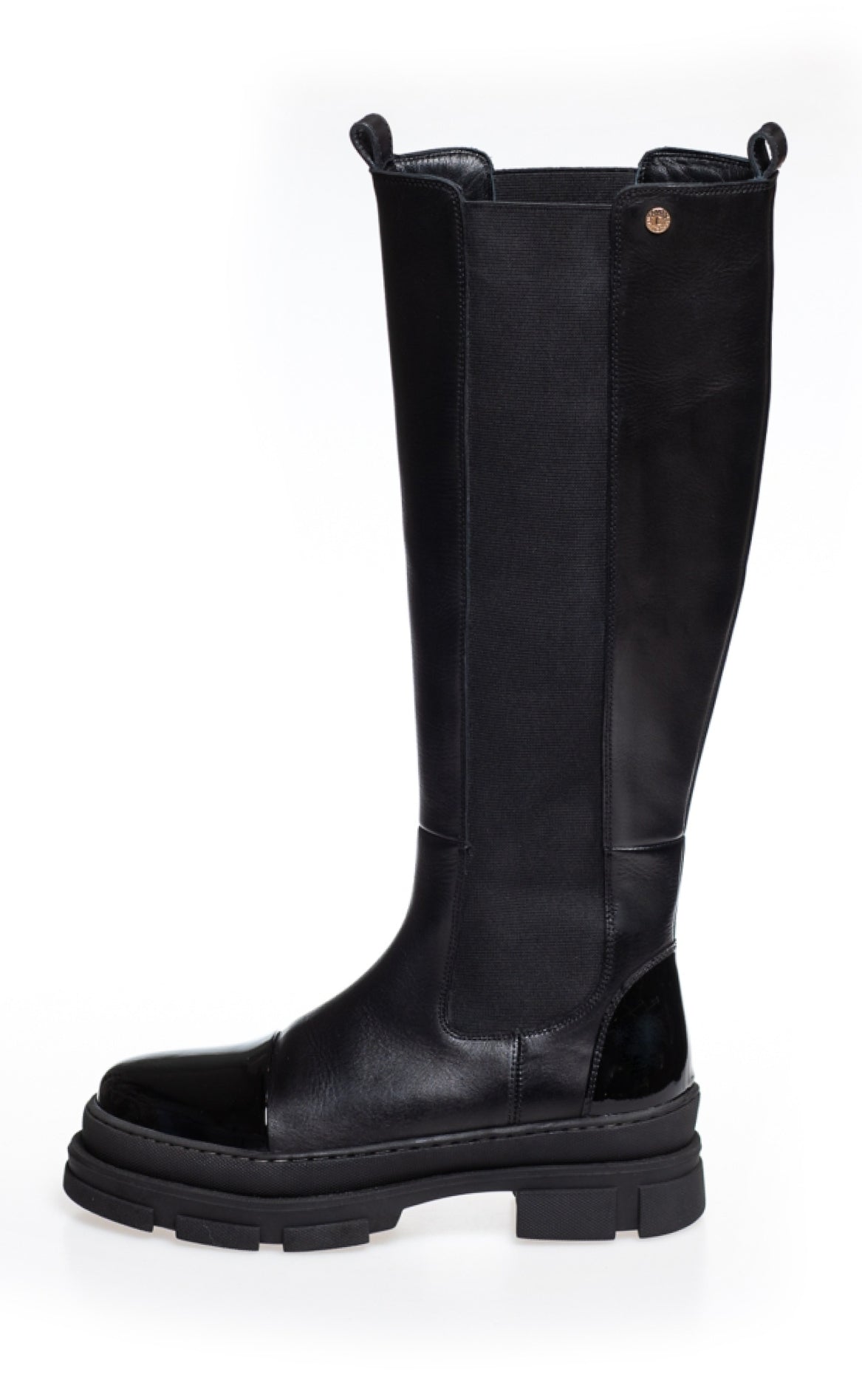 Copenhagen Shoes Støvle - Follow Me - Black Patent