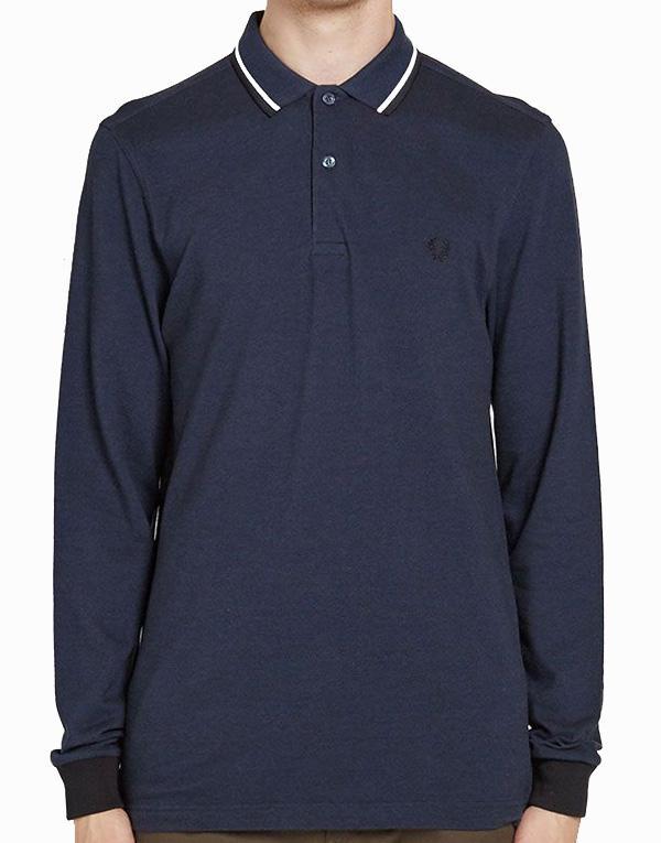 Fred Perry L/S Twin Tipped Polo