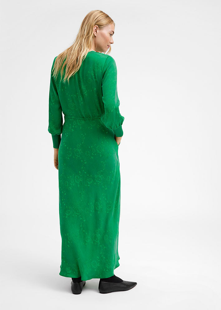 Gustav Britney long bias cut dress 47508 Kjole - Emerald Green