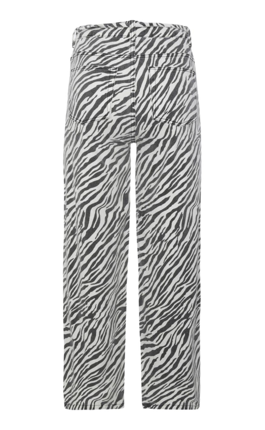 Moves Jeans - Adanna Zebra - Black