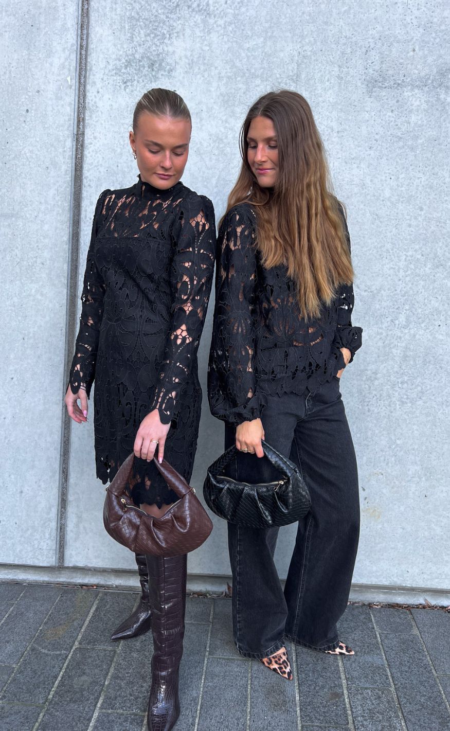 Noella Kjole - Karletta - Black Rabat