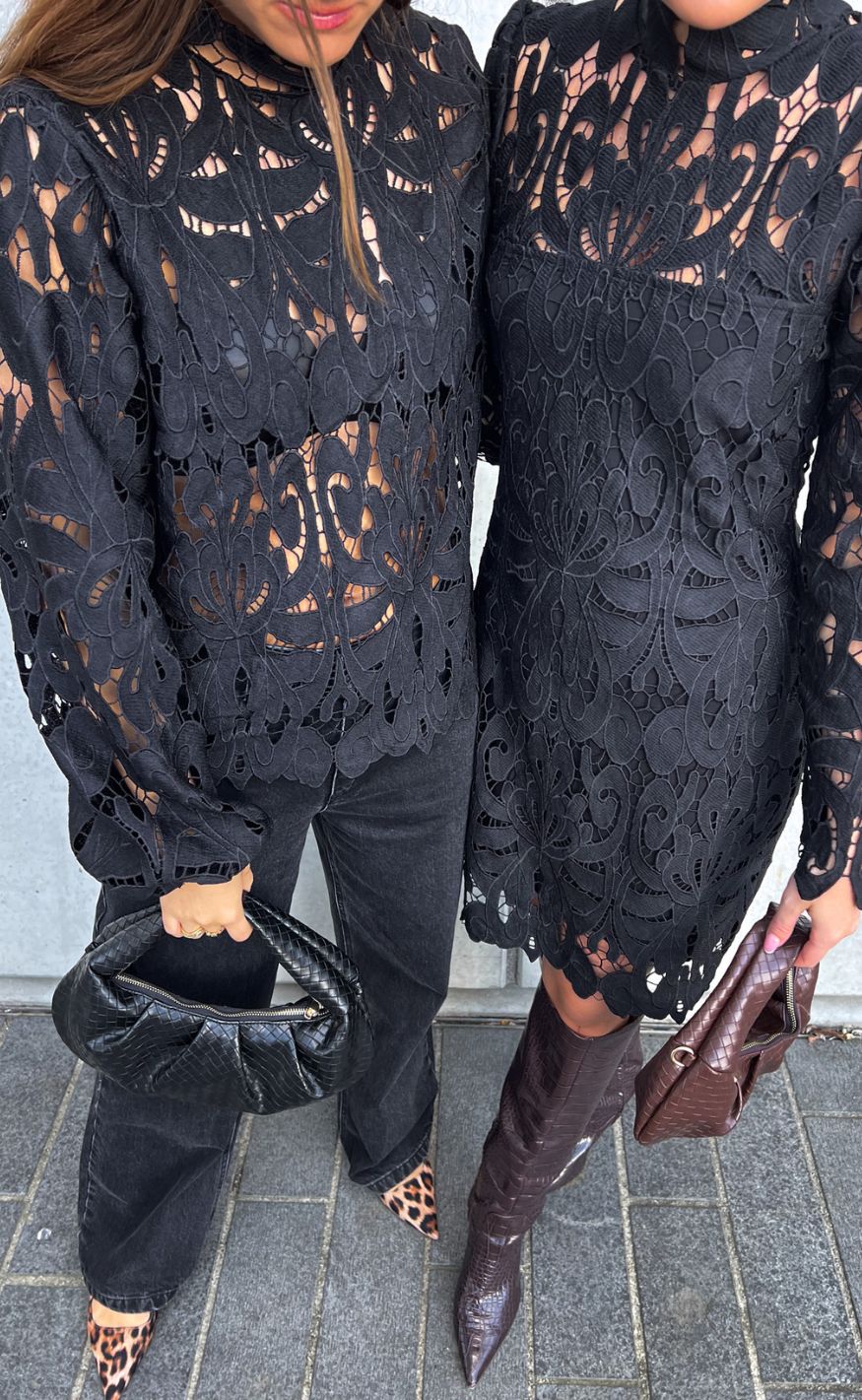 Noella Kjole - Karletta - Black Rabat