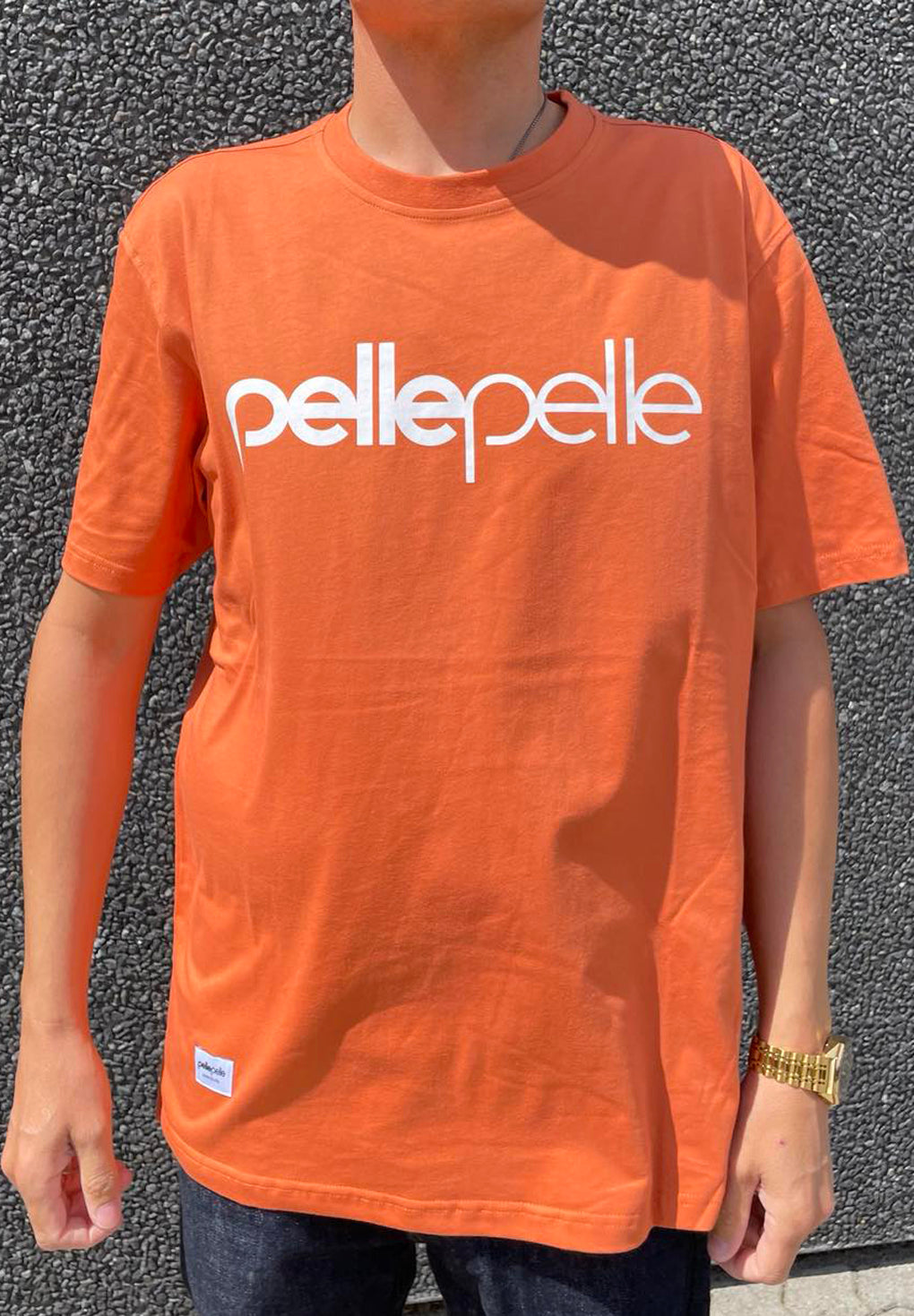 Pelle Pelle Back 2 the basics T-shirt Online Hot Salg