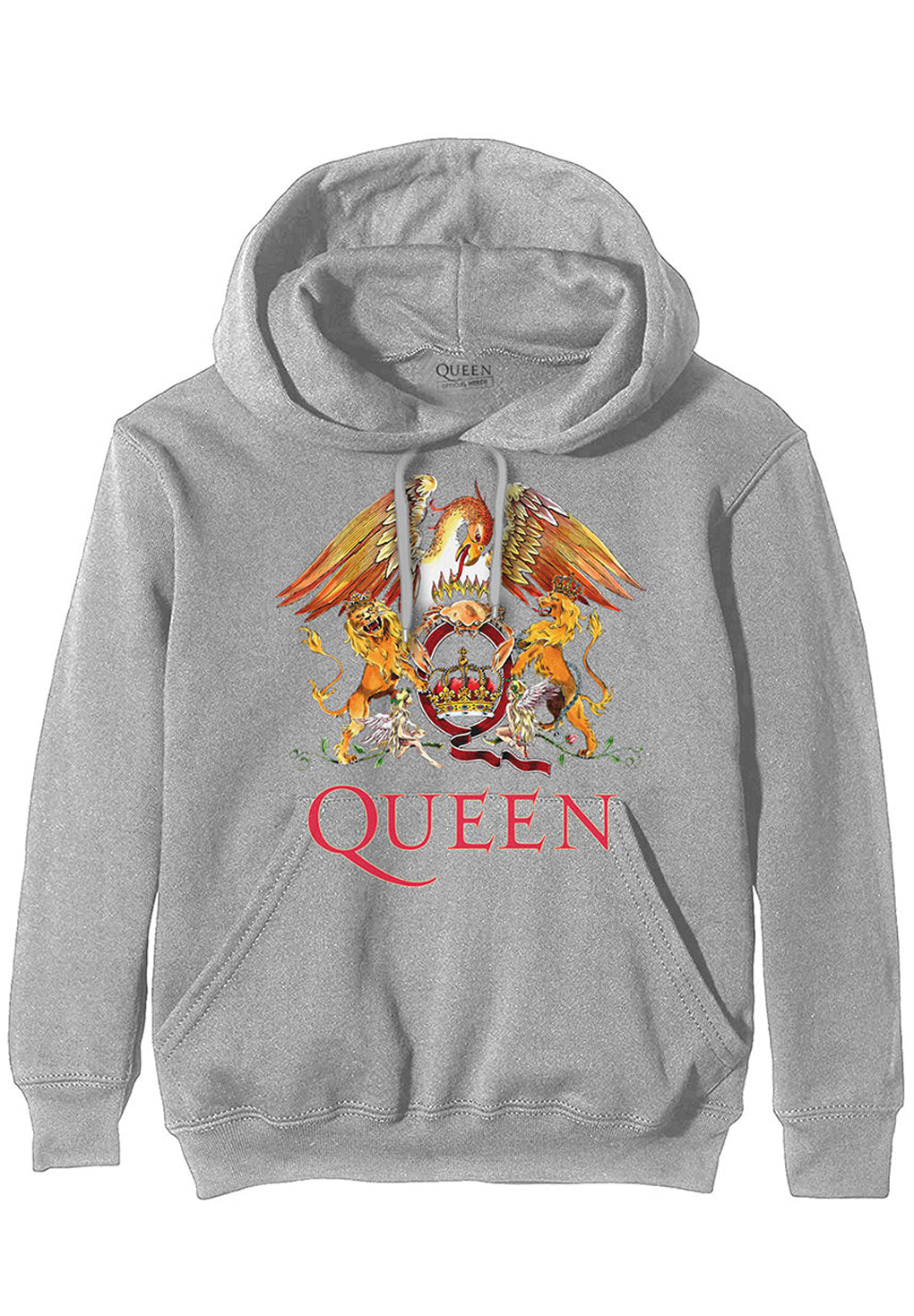 Queen Classic Crest Logo Hoody på udsalg