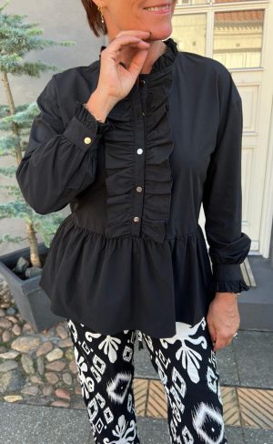 Say INA Copenhagen Bluse - Frida - Black