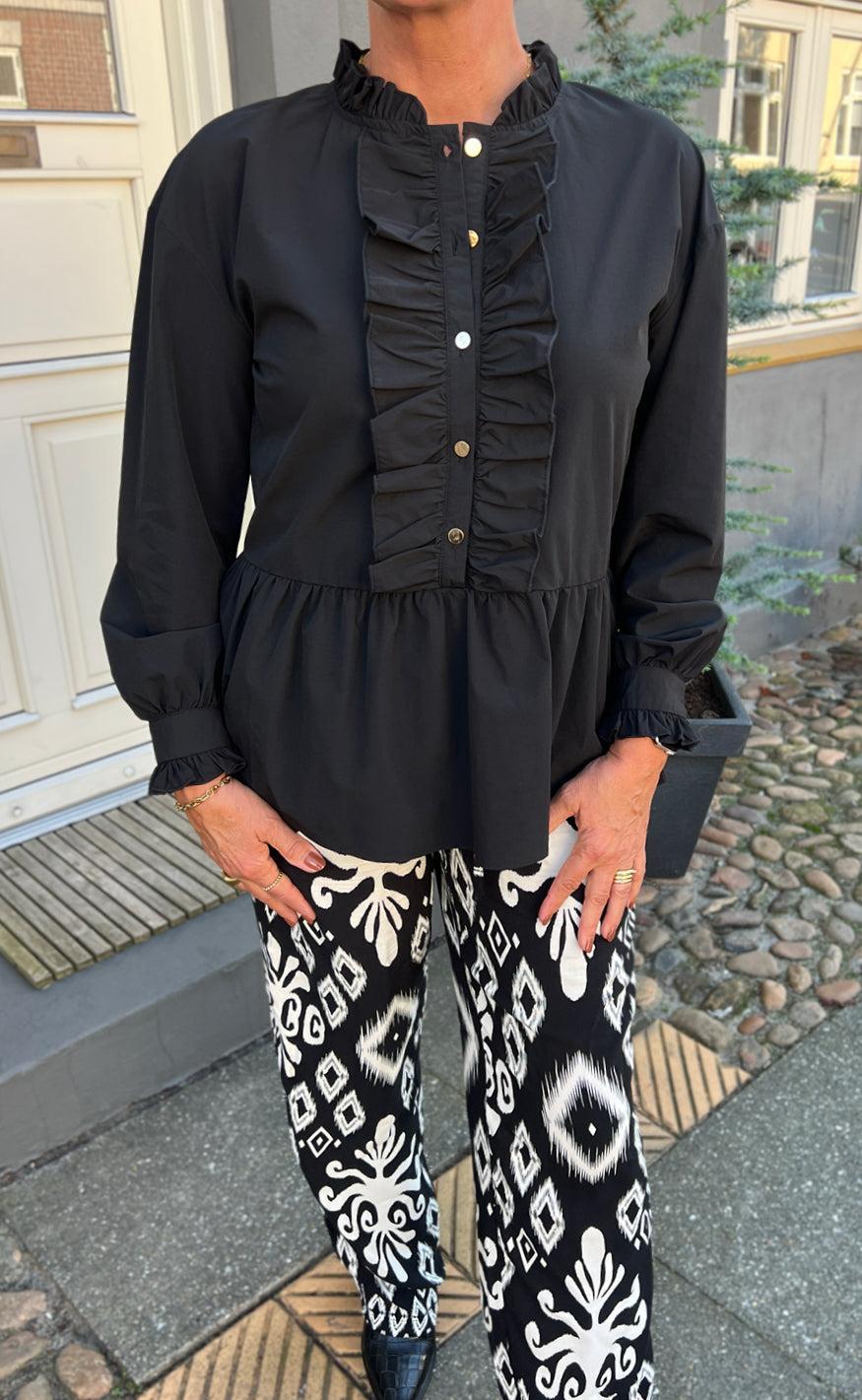 Say INA Copenhagen Bluse - Frida - Black