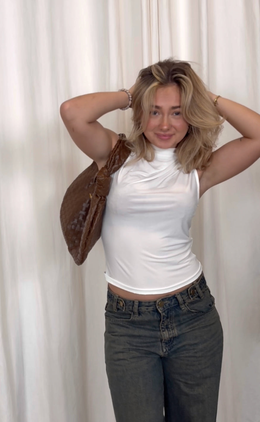 Say INA Copenhagen Taske - Ella Big - Camel