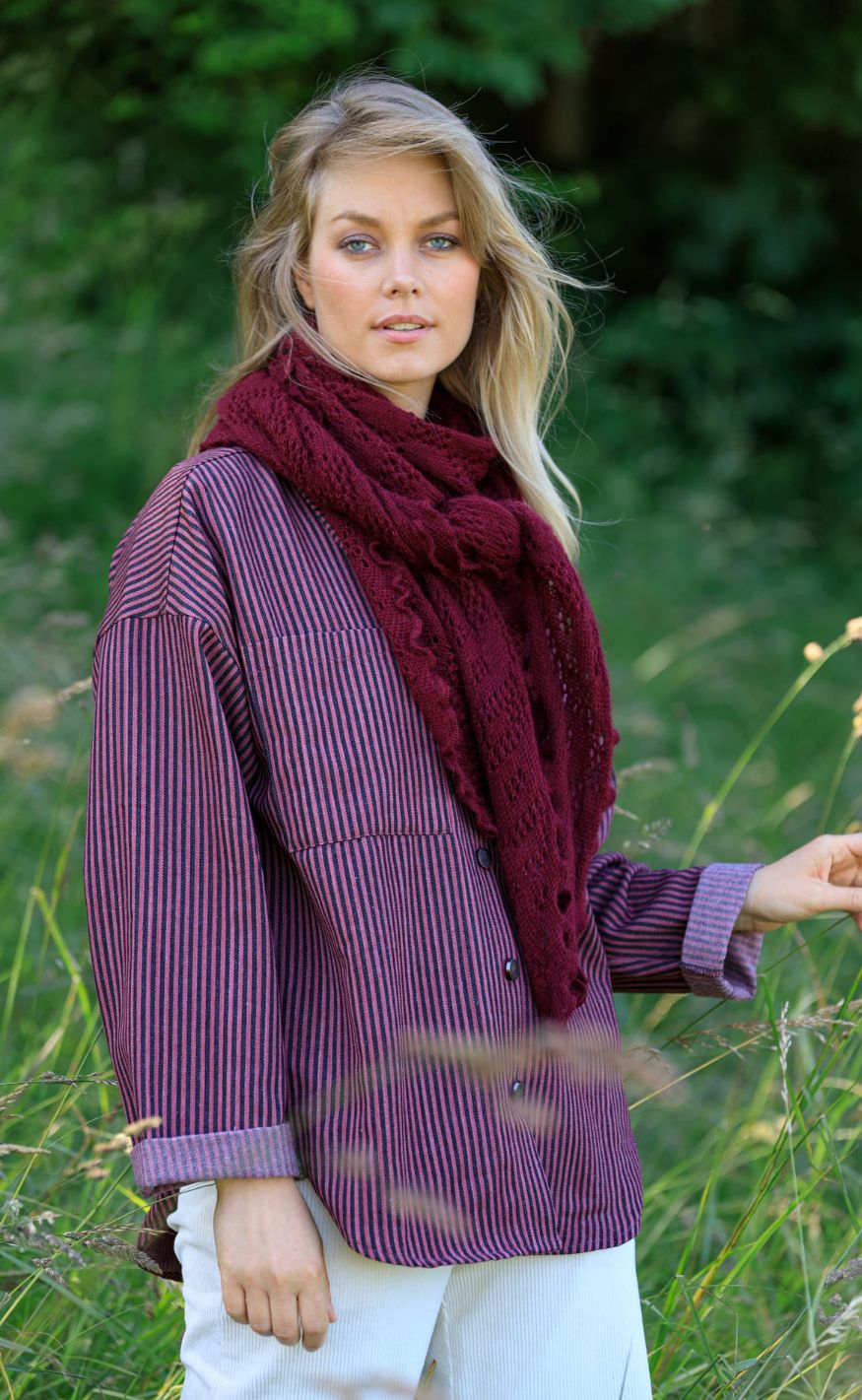 Black Colour Tørklæde - Camille Winter - Wine Online nu