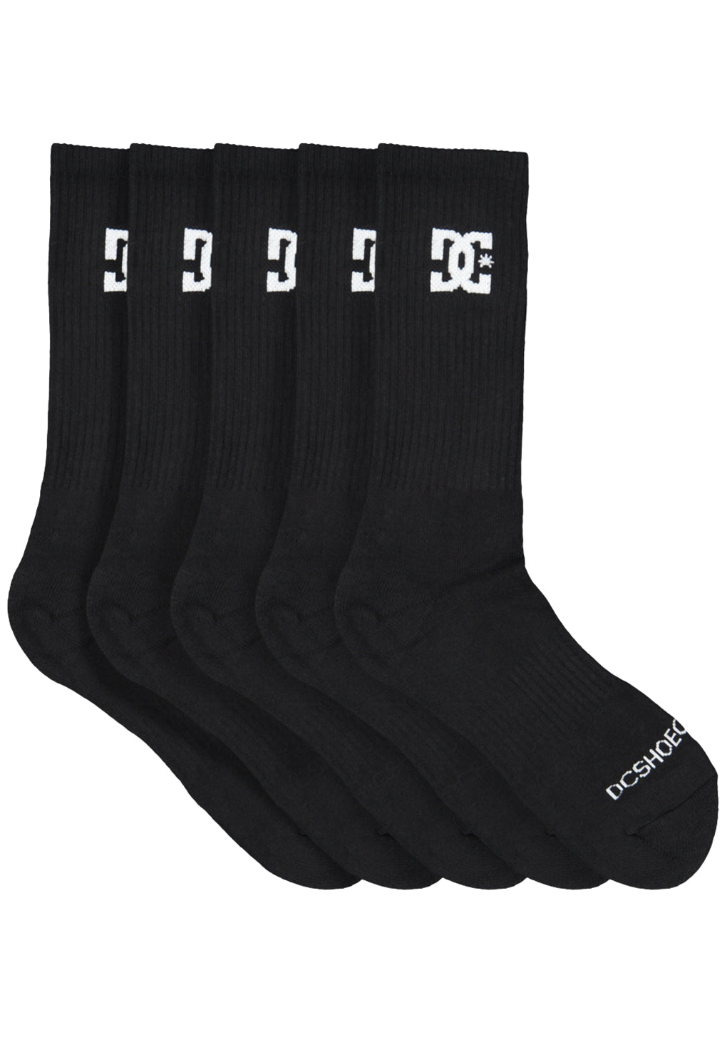 DC Shoes Crew Socks 5 Pack