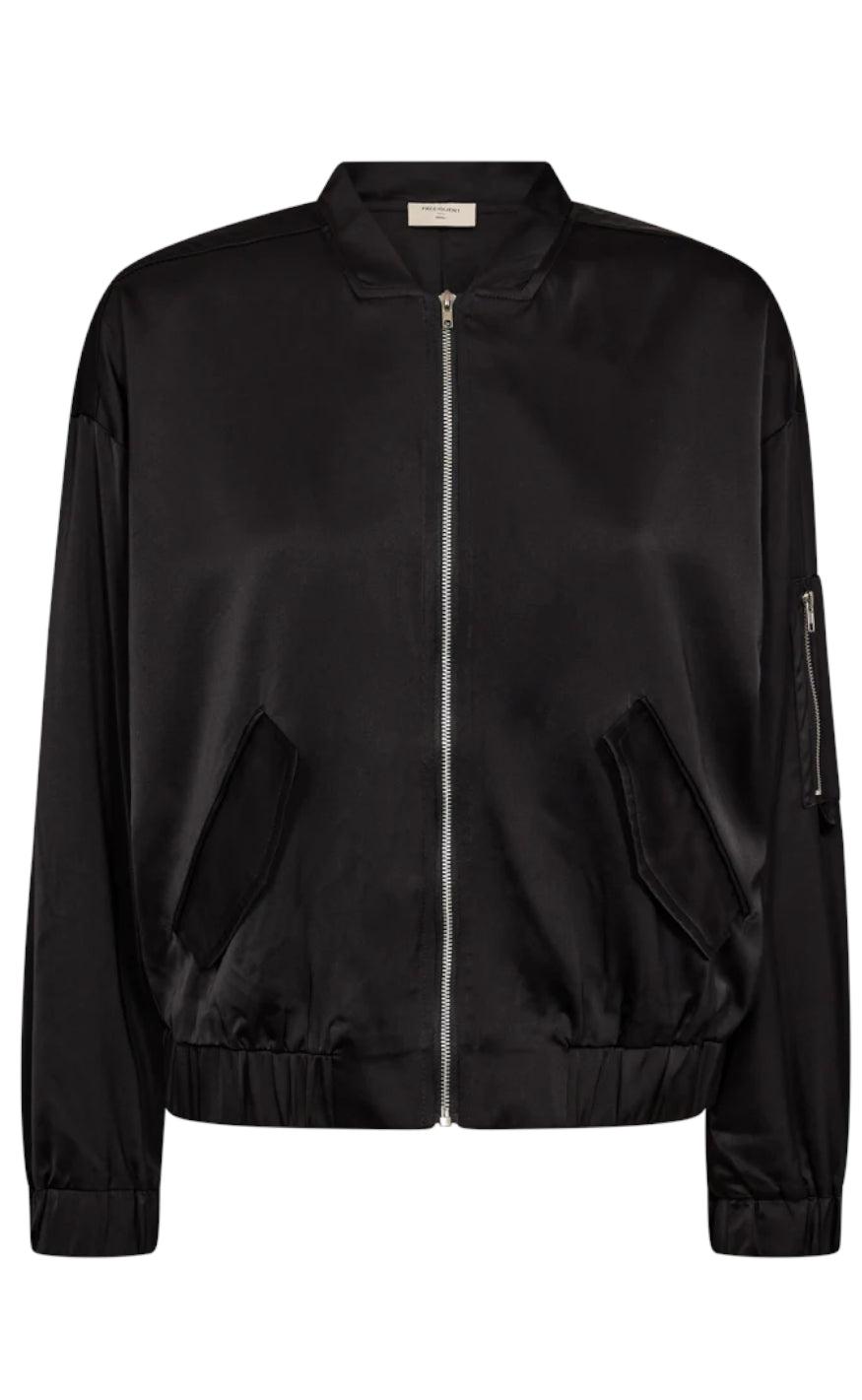 Freequent Jakke - Flen - Black Online nu