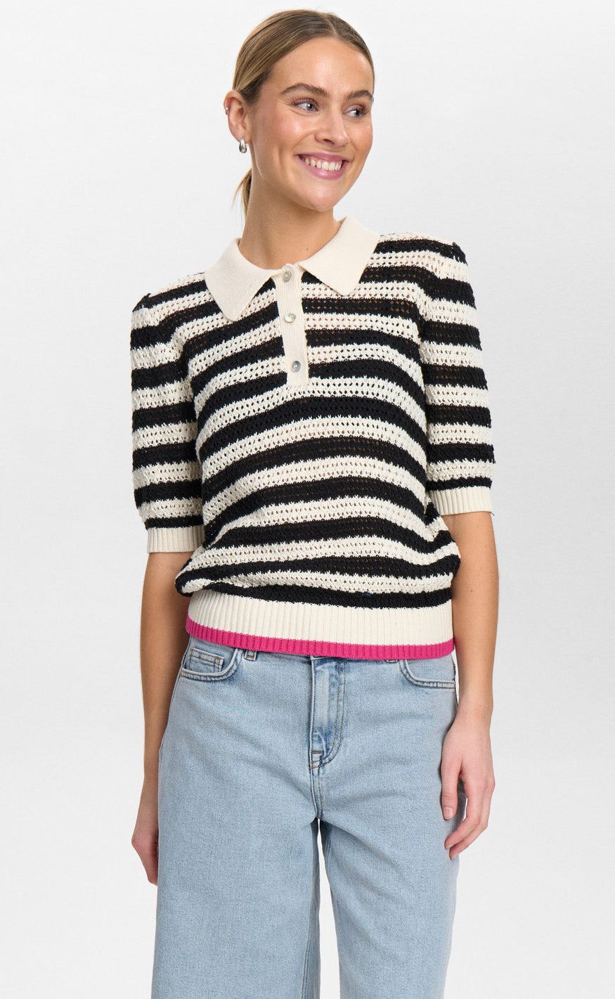 Nümph Pullover - Villia - Caviar Hot på udsalg