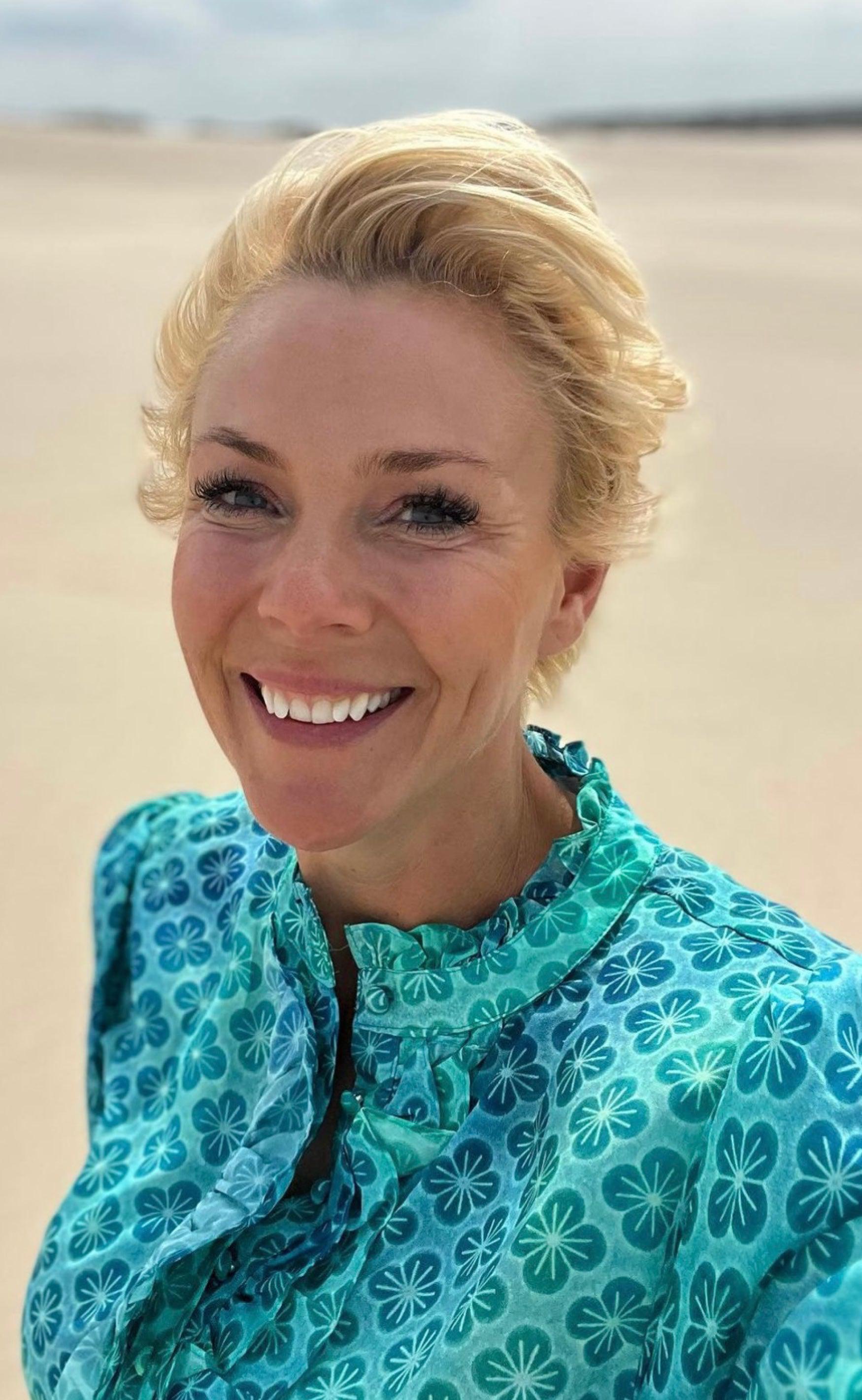 Say INA Copenhagen Kjole - Camilla - Aqua Online salg