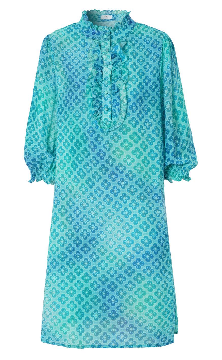Say INA Copenhagen Kjole - Camilla - Aqua Online salg