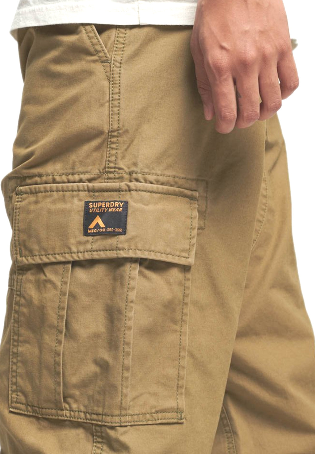 Superdry Organic Cotton Baggy Cargo Pants