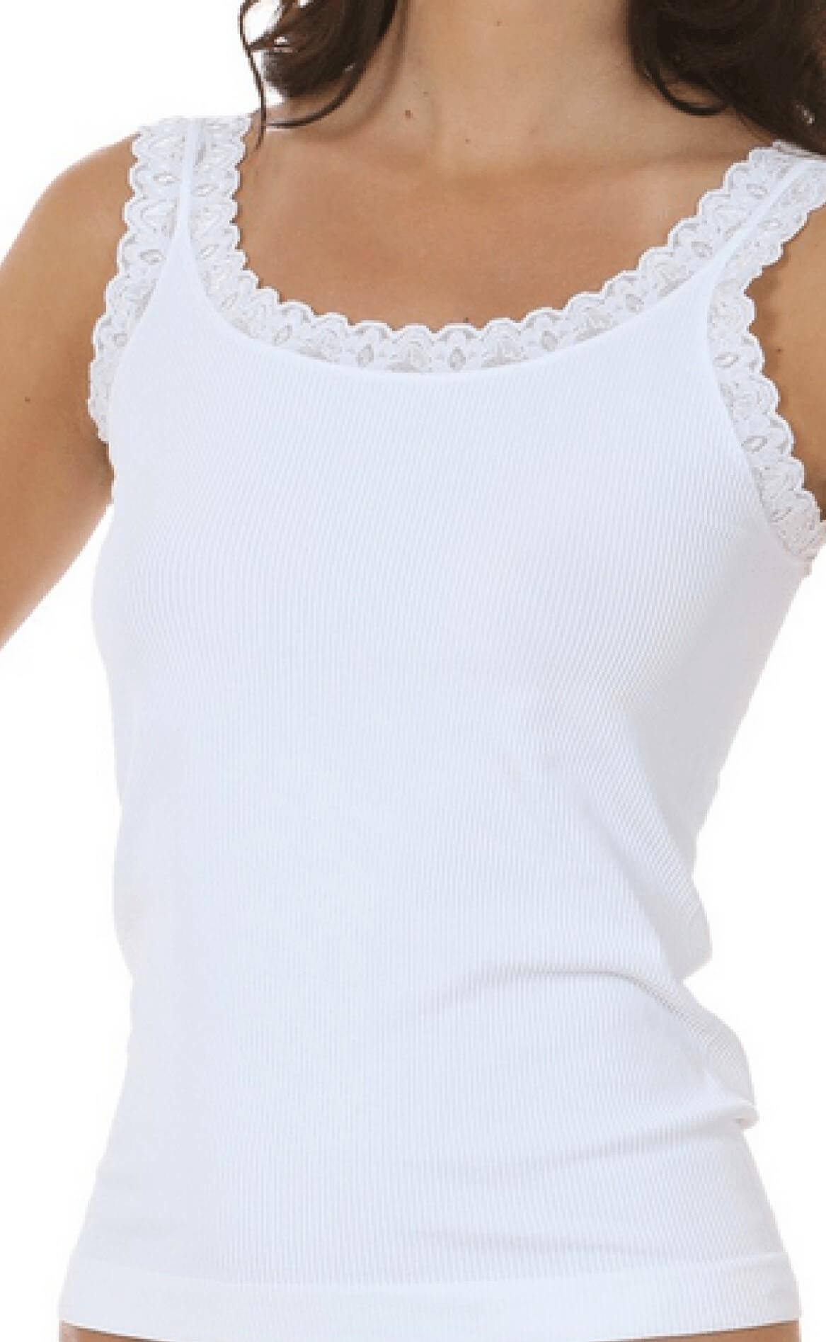 Tim & Simonsen Top - Frida Rib - Bianco