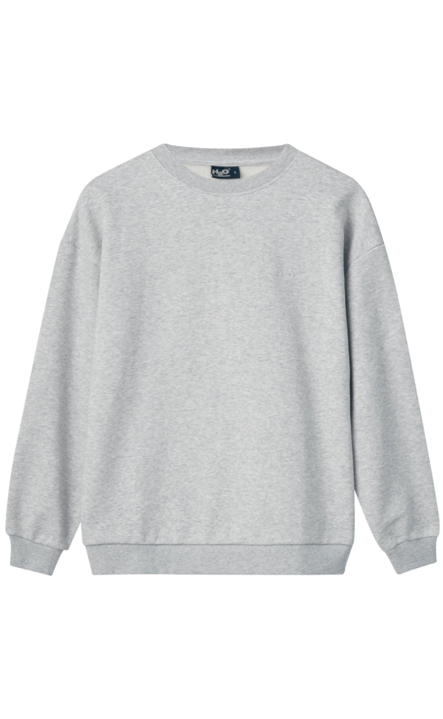 H2O Sweater - Base Sweat O'Neck - Light Grey Melange