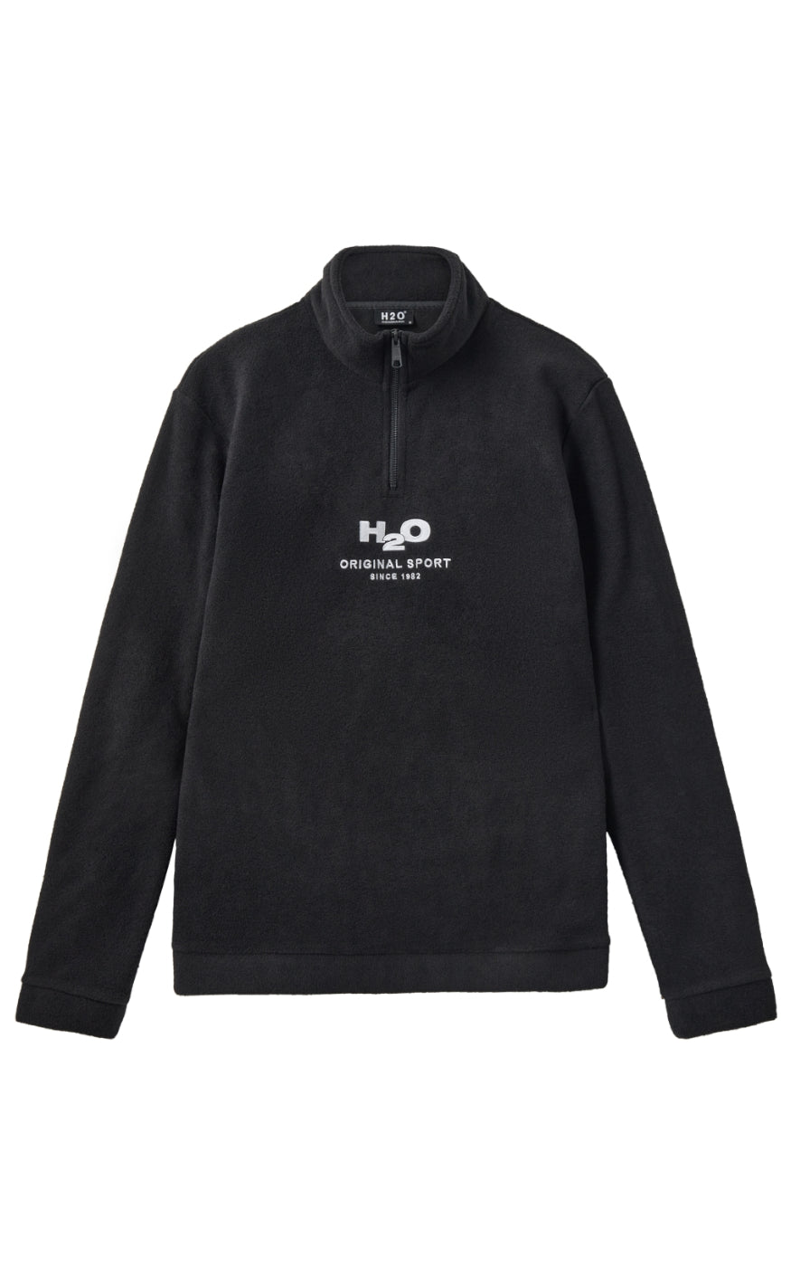 H2O Trøje - Blåvand - Black/White Udsalg