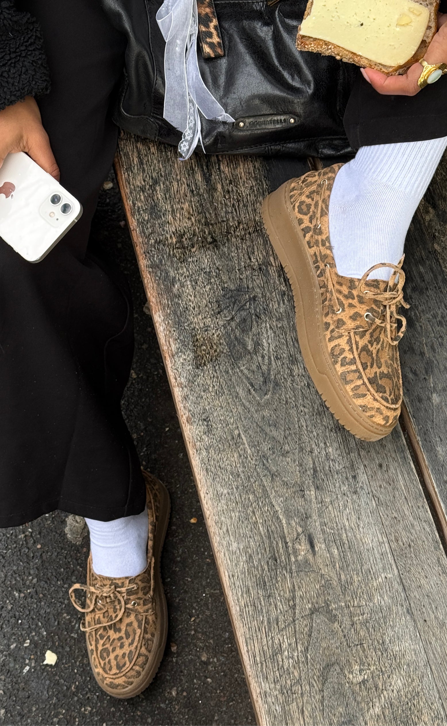 Phenumb Sko - Tide S - Suede Leopard