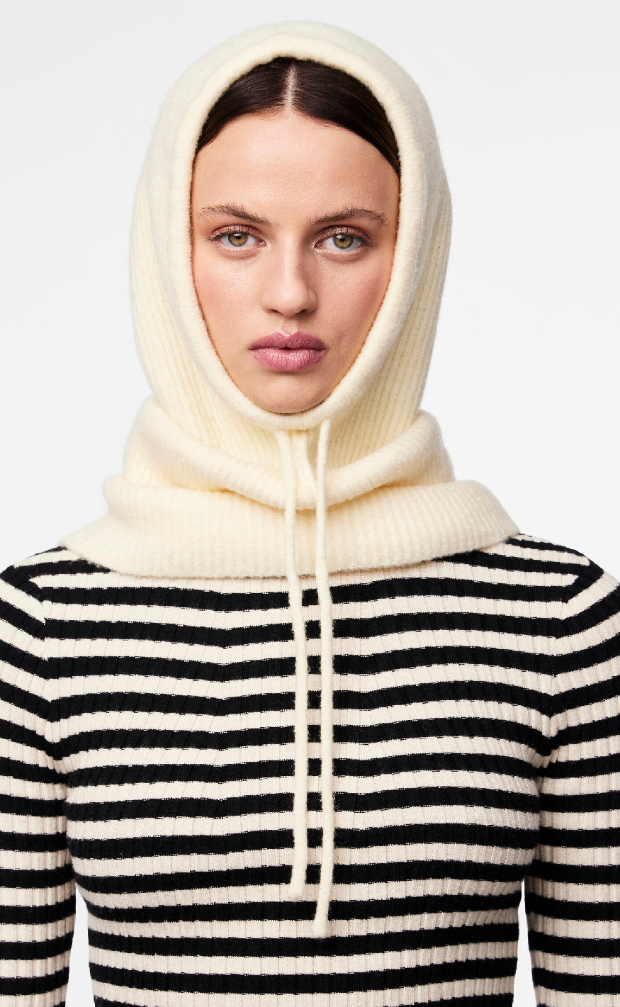 Pieces Balaclava - Filisa - Whitecap Gray